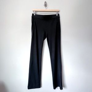Ann Taylor Black Zip Side Skinny Pants